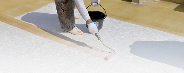 防水工事の流れ（FRP/ウレタン）