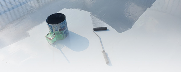 屋上止水工事（ウレタン防水）